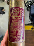 DO NOT LIST EBAY! Vtg General Quick Aid Fire Guard 95 HD Fire Extinguisher