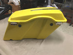 Screaming Eagle CVO Harley SaddleBag w Lid Sunrise Yellow FLHTCSE 2005 Touring