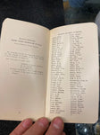 VTG 1917 knights of pythias By laws Book Panhandle lodge Chester WV Collectible