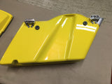 Screaming Eagle CVO Harley SaddleBag w Lid Sunrise Yellow FLHTCSE 2005 Touring