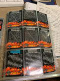 Kiss Collector Cards Series 2 Blue Foil #91-180 Complete Set In Plastic Holders