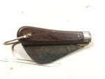 Vtg Mklein & Sons e Chicago made in USA folding knife Hawkbill lineman electrica