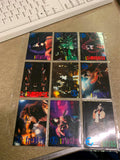 Kiss Alive Worldwide Tour Poster Collector Cards U1-U9 Mint Condition Blue Foil