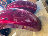 Rear Fender Lava Red Sunglo Harley Road King FLH Glide Ultra Classic OEM Nice!