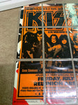 Kiss Alive Worldwide Tour Poster Collector Cards U1-U9 Mint Condition Blue Foil