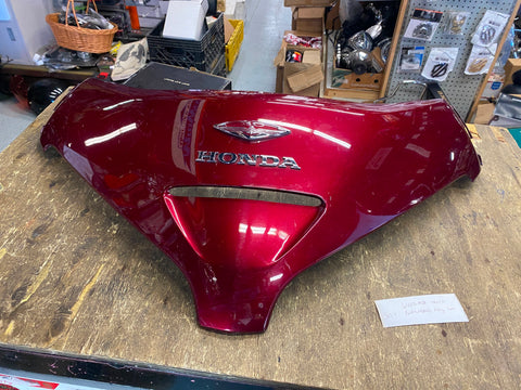 Honda Gl1800 Red Windshield Friont Fairing Plastic Body Goldwing 64110-mca-0000