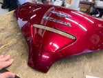 Honda Gl1800 Red Windshield Friont Fairing Plastic Body Goldwing 64110-mca-0000