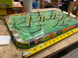 Vtg Soccer Game Tin Litho OIL GAS VW Technofix Parker Germany Great Graphics!