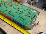 Vtg Soccer Game Tin Litho OIL GAS VW Technofix Parker Germany Great Graphics!