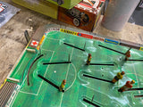 Vtg Soccer Game Tin Litho OIL GAS VW Technofix Parker Germany Great Graphics!