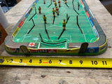 Vtg Soccer Game Tin Litho OIL GAS VW Technofix Parker Germany Great Graphics!