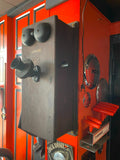Antique Wall Phone Western Electric Candlestick Hand Crank OAK BOX 1900s Telepho