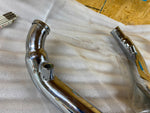 2 1/4 Upsweep Drag Pipes Harley Softail Heritage Fatboy 1986-2006 Chopper Twin C