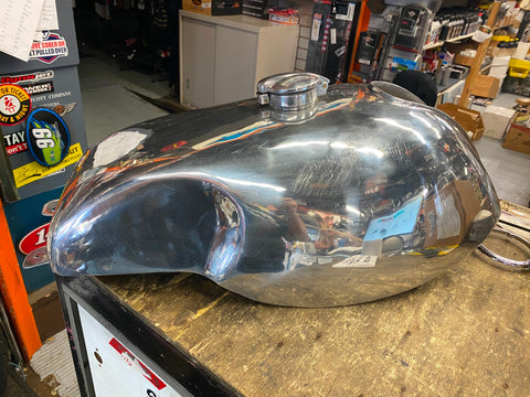 Cafe Racer Gas Tank Aluminum SR500 Yamaha Custom  Triumph Norton BSA Vincentcg