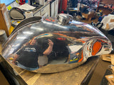 Cafe Racer Gas Tank Aluminum SR500 Yamaha Custom  Triumph Norton BSA Vincentcg