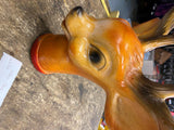 Vtg 1950's Alfco Reindeer Artistic Latex form Blow Mold Christmas Decor Display!