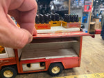 Buddy L Tin Toy Truck Coca Cola Coke Vtg W Cases of soda Pop 1970's Vtg Metal St