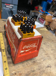 Buddy L Tin Toy Truck Coca Cola Coke Vtg W Cases of soda Pop 1970's Vtg Metal St