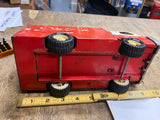 Buddy L Tin Toy Truck Coca Cola Coke Vtg W Cases of soda Pop 1970's Vtg Metal St