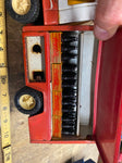 Buddy L Tin Toy Truck Coca Cola Coke Vtg W Cases of soda Pop 1970's Vtg Metal St