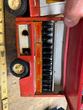 Buddy L Tin Toy Truck Coca Cola Coke Vtg W Cases of soda Pop 1970's Vtg Metal St