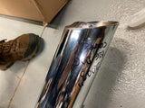 2 into 1 Big Dog Chopper Motorcycle Harley Custom Kerker Exhaust Pipe Softail Ne