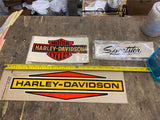 Vtg Gary Bang 20" Harley Davidson Decal Sticker 1960's Panhead Shovelhead Ironhe