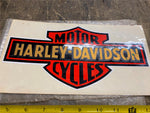 Vtg 11" Harley Davidson Decal Sticker 1970's Panhead Shovelhead Ironhead Chopper