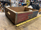 1978 Pepsi Cola Soda Pop Box Crate Vtg Wood Logo Advertising Decor