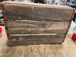 Vtg Pepsi Cola Soda Pop Box Crate Wood Logo Advertising Decor