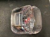 Clear Laydown Taillight Lens Harley Sportster Dyna Softail Baggers FLH 1999-2003