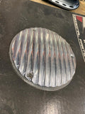 Billet Chrome Ribbed Derby clutch cover Harley Ironhorse 1970-1998 3 bolt Custom