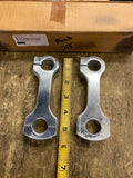 Nos Alum 7/8 Dogbone Handlebar Risers Chopper Old Skool Vtg 5" Triumph Honda CB