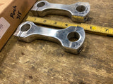 Nos Alum 7/8 Dogbone Handlebar Risers Chopper Old Skool Vtg 5" Triumph Honda CB