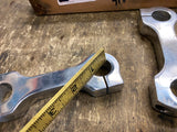 Nos Alum 7/8 Dogbone Handlebar Risers Chopper Old Skool Vtg 5" Triumph Honda CB