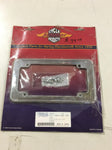 new cycle jammer products motorcycle over slot license plate frame part # 240107