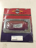 new cycle jammer products motorcycle over slot license plate frame part # 240107