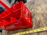 Vtg Coke Coca Cola Plastic Soda Pop Cola Carrier Crate Box Old Advertising Bottl