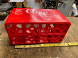 Vtg Coke Coca Cola Plastic Soda Pop Cola Carrier Crate Box Old Advertising Bottl