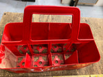 Vtg Coke Coca Cola Plastic Soda Pop Cola Carrier Crate Box Old Advertising Bottl