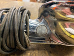 Vtg Unilite Unity Mfg Co Chicago USA Hand Held Spotlight Auto Lighter Plug Works