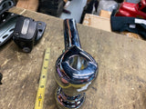 5" Handlebar Risers Chopper Harley Top Clamps Softail Dyna FXR Chrome Custom FX