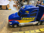 2004 Sunoco Race Car Hauler Collectible Truck  w race Car Toolbox battery 11