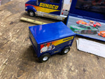 2004 Sunoco Race Car Hauler Collectible Truck  w race Car Toolbox battery 11