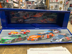 2004 Sunoco Race Car Hauler Collectible Truck  w race Car Toolbox battery 11