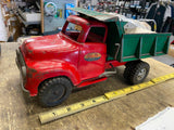 Vtg 1956 Tonka Truck Dump Round Fender Tin Toy Works Orig Nice Survivor Mound