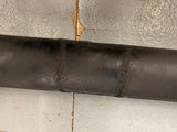 2 into 1 Header Exhaust Pipe Harley Softail chopper Custom  Adj Baffel