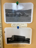Vtg Carnival Pictures orig Advertising 1940's trucks Arnold pa tarentum Circus!