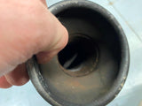 2 into 1 Header Exhaust Pipe Harley Softail chopper Custom  Adj Baffel