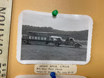 Vtg Carnival Pictures orig Advertising 1940's trucks Arnold pa tarentum Circus!